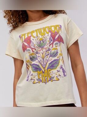 Daydreamer Fleetwood Mac butterflies graphic tee